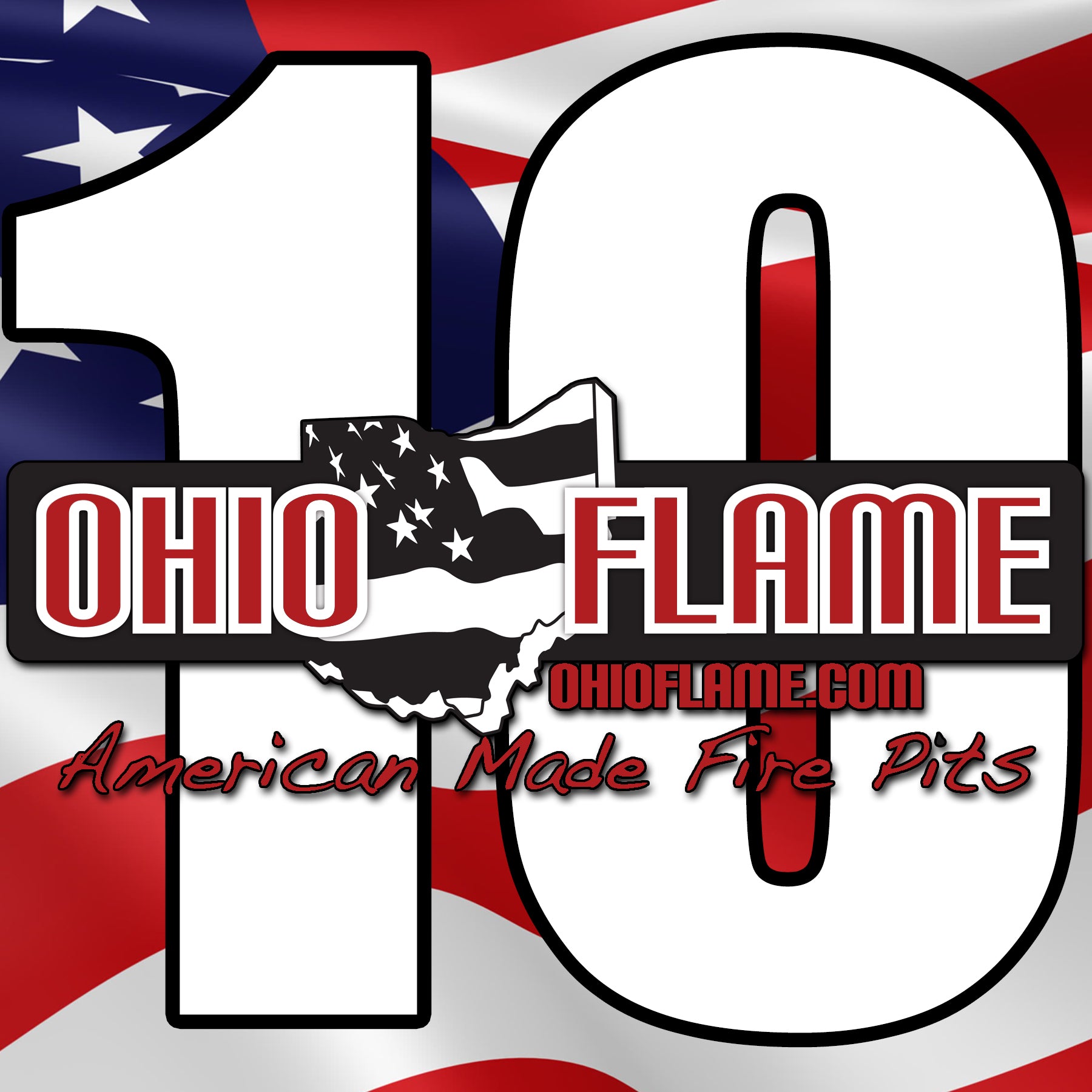 OHIO FLAME CELEBRATING 10 YEARS