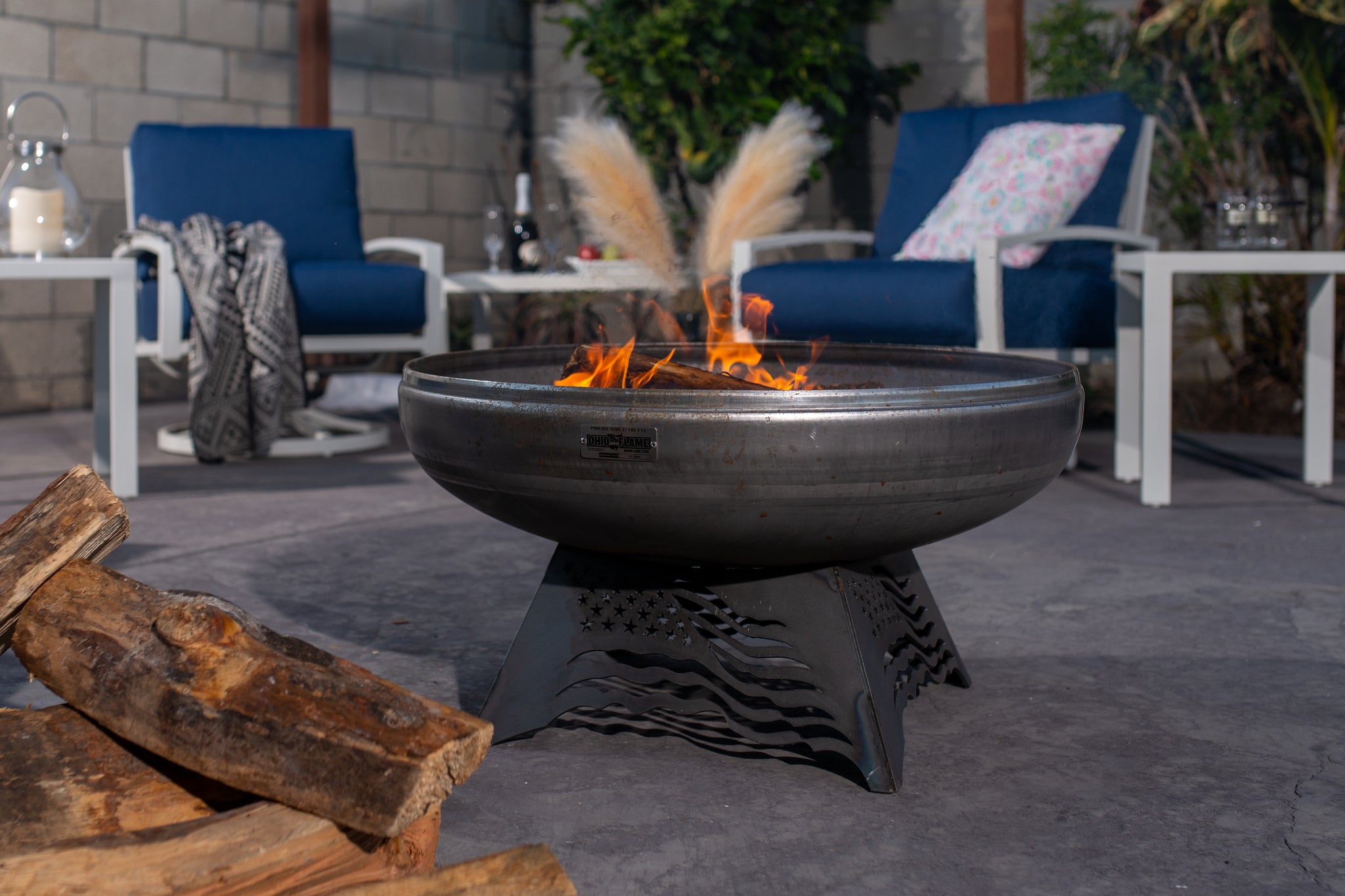 Ohio Flame Outdoor Fire Pit