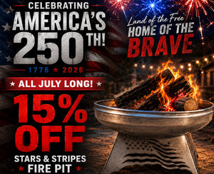 Liberty Fire Pit "Stars and Stripes" *Limited Release* (Made In USA)