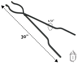Campfire Tongs (Made in USA)