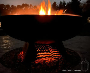 Liberty Fire Pit "Stars and Stripes" *Limited Release* (Made In USA)