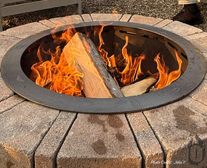 Heavy Gauge Fire Ring - Round (Made in USA)