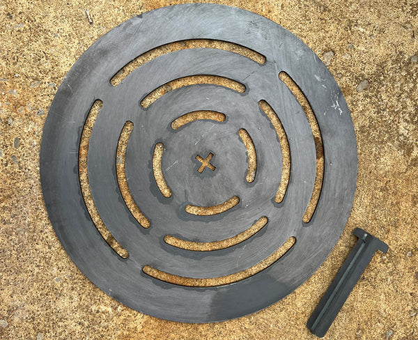 Keep your fire up out of the ashes with a durable Round Log Grate