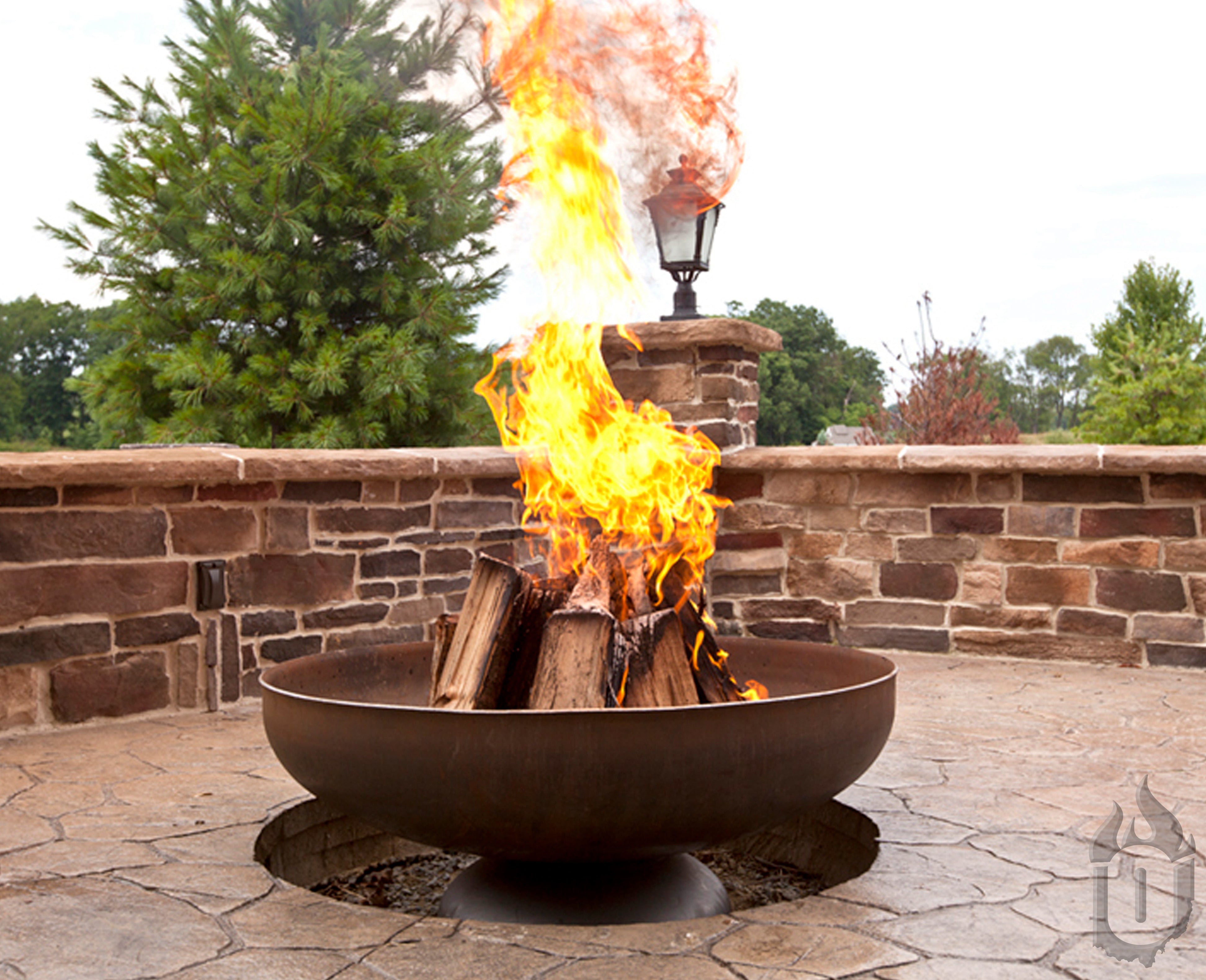 その他 BEETLE FIRE PIT Wood & Gas Outdoor Fire Pit Kits - Nolt's Garden Center